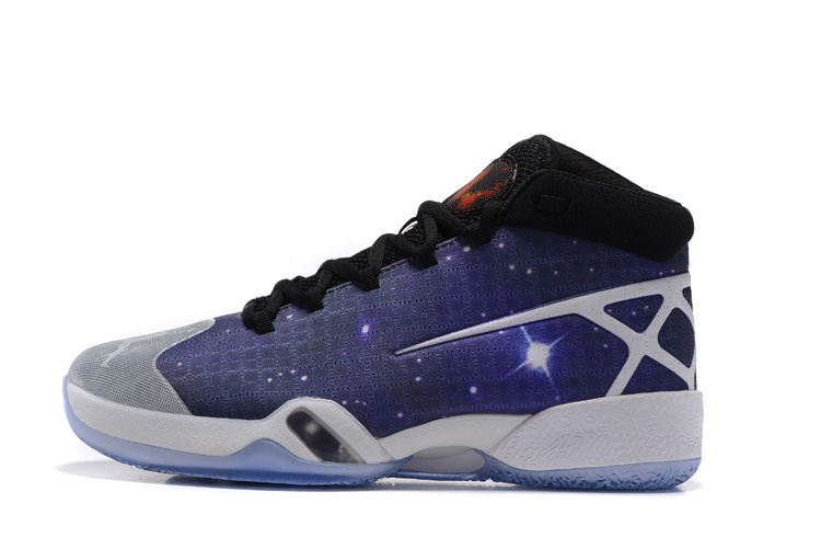 2016 Air Jordan 30 Purple Black White Shoes 2016 Air Jordan 30 Purple Black White Shoes